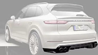 TechArt Rear Apron With Diffusor Porsche Cayenne 2017+                                     - 09Y.100.500.009 - Image 2
