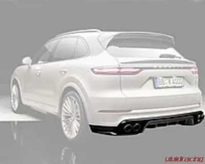 TechArt Rear Apron With Diffusor Porsche Cayenne 2017+ - 09Y.100.500.009