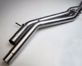 TechArt Center Muffler Spare Pipe 1-2(Flow) Porsche Cayenne Turbo / Turbo SE-Hybrid | Cayenne S & E-Hybrid with OPF | Cayenne V6 & E-Hybrid without OPF 2019+