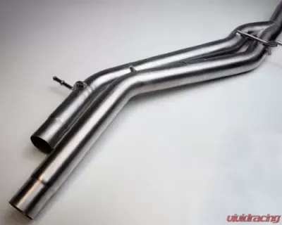 TechArt Center Muffler Spare Pipe 1-2(Flow) Porsche Cayenne Turbo / Turbo SE-Hybrid | Cayenne S & E-Hybrid with OPF | Cayenne V6 & E-Hybrid without OPF 2019+ - 09Y.310.651.009