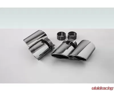 TechArt Sport Tailpipes Glossy Chrome Porsche 95B Macan 2015-2018 - B95.310.850.009