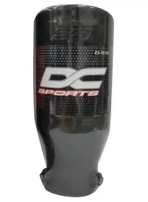 DC Sports 2.25" Black Powder Coated Stainless Steel Bolt-On Exhaust Tip                                     - EX-1012B - Image 2