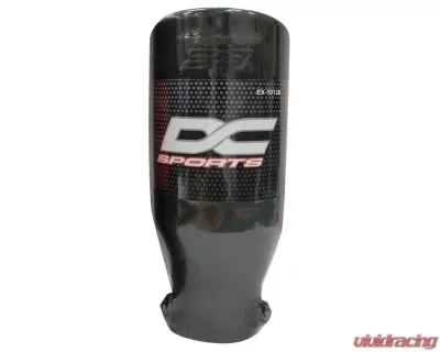 DC Sports 2.25" Black Powder Coated Stainless Steel Bolt-On Exhaust Tip - EX-1012B