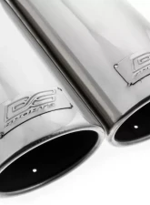DC Sports 2.375" Polished Stainless Steel Bolt-On Exhaust Tip                                     - EX-2012 - Image 2