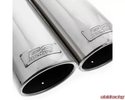 DC Sports 2.375" Polished Stainless Steel Bolt-On Exhaust Tip - EX-2012