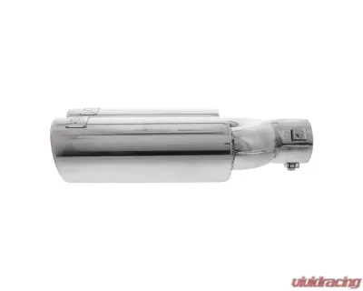 DC Sports 2.375" Polished Stainless Steel Bolt-On Exhaust Tip - EX-2012