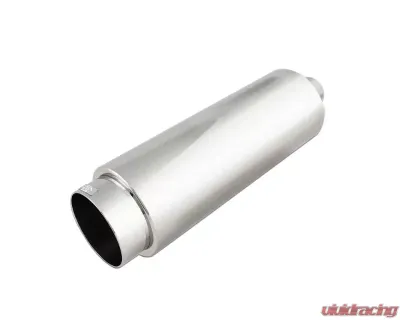 DC Sports 2" Stainless Steel Muffler|Silencer w/ Tip - Universal - EX-5012