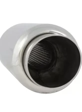 DC Sports 2.25" Stainless Steel Muffler|Silencer w/ Slant Cut Tip - Universal                                     - EX-5016 - Image 2