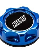 DC Sports M35x4 Aluminum Oil Filler Cap - Blue                                     - OC105B - Image 6