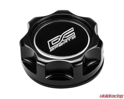 DC Sports M35x4 Aluminum Oil Filler Cap - Black - OC105BK