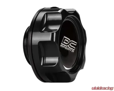 DC Sports M35x4 Aluminum Oil Filler Cap - Black - OC105BK