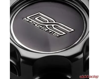DC Sports M35x4 Aluminum Oil Filler Cap - Black - OC105BK