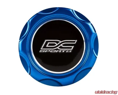 DC Sports M35x4 Aluminum Oil Filler Cap - Blue - OC105B