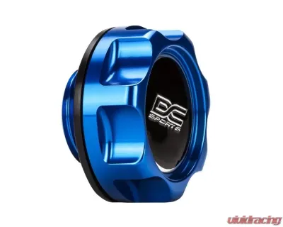 DC Sports M35x4 Aluminum Oil Filler Cap - Blue - OC105B