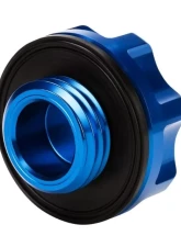 DC Sports M35x4 Aluminum Oil Filler Cap - Blue                                     - OC105B - Image 4