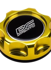 DC Sports M34x4 Aluminum Oil Filler Cap - Gold                                     - OC104G - Image 6