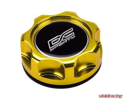 DC Sports M34x4 Aluminum Oil Filler Cap - Gold - OC104G