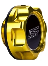 DC Sports M34x4 Aluminum Oil Filler Cap - Gold                                     - OC104G - Image 3