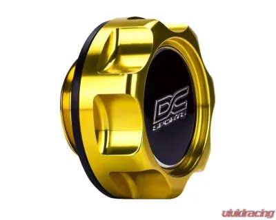 DC Sports M34x4 Aluminum Oil Filler Cap - Gold - OC104G