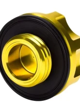 DC Sports M34x4 Aluminum Oil Filler Cap - Gold                                     - OC104G - Image 4