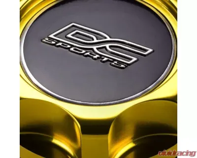 DC Sports M34x4 Aluminum Oil Filler Cap - Gold - OC104G