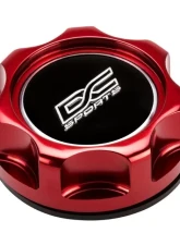 DC Sports M34x4 Aluminum Oil Filler Cap - Red                                     - OC104R - Image 6