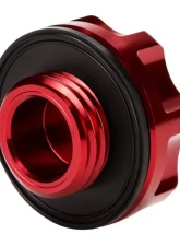 DC Sports M34x4 Aluminum Oil Filler Cap - Red                                     - OC104R - Image 4