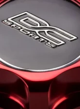 DC Sports M34x4 Aluminum Oil Filler Cap - Red                                     - OC104R - Image 5