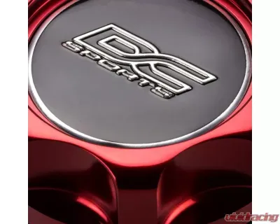DC Sports M34x4 Aluminum Oil Filler Cap - Red - OC104R