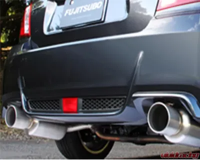 Fujitsubo Authorize S Exhaust System Subaru WRX Sedan 08-12 - 350-63081