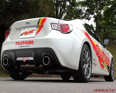 Fujitsubo Authorize S Polished Tip Exhaust System Toyota GT-86 2013-2021 - 360-23111