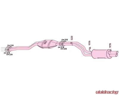 Fujitsubo Legalis R Exhaust System - 750-15411