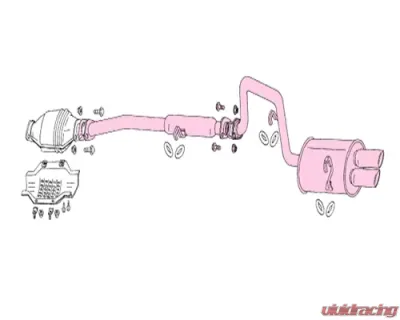Fujitsubo Legalis R (L) Exhaust System Toyota Corolla AE86 83-87 - 750-22456
