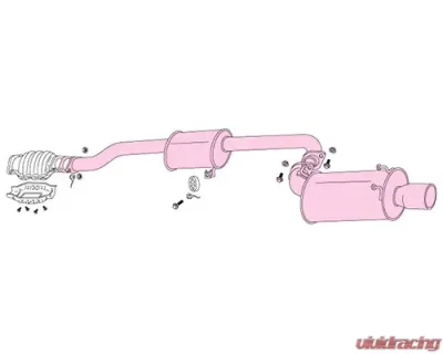 Fujitsubo Legalis R Exhaust System Nissan Skyline R32 89-94 - 790-15063