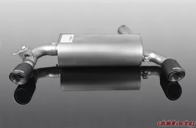 AC Schnitzer Silencer w/ Carbon Sport Tail Pipes BMW F3x 340i/440i w/ SA 01DE - 1812230454