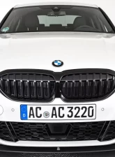 AC Schnitzer Black Front Splitter w/ Middle Rack BMW G20|G21 3-Series w/ M-Aero Package SA715                                     - 5111320110 - Image 3