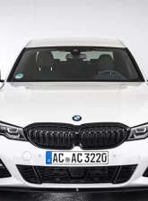 AC Schnitzer Black Front Splitter w/ Middle Rack BMW G20|G21 3-Series w/ M-Aero Package SA715                                     - 5111320110 - Image 3