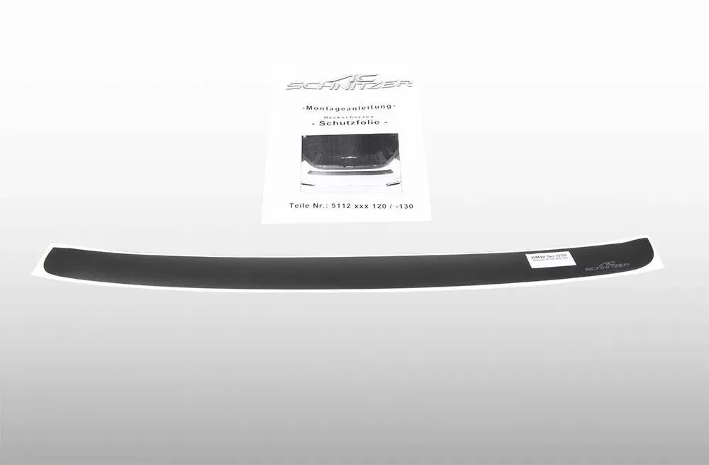 AC Schnitzer Black Rear Skirt Protection Foil BMW G30 | G31 Sedan - 5112330110