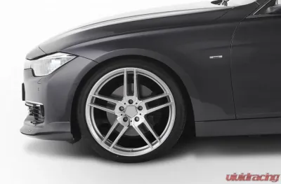 AC Schnitzer Type VIII BiColor Silver Wheel Set w/ Continental Mixed Tires 20x8.5 BMW F31|F30 Sedan - 8232230620