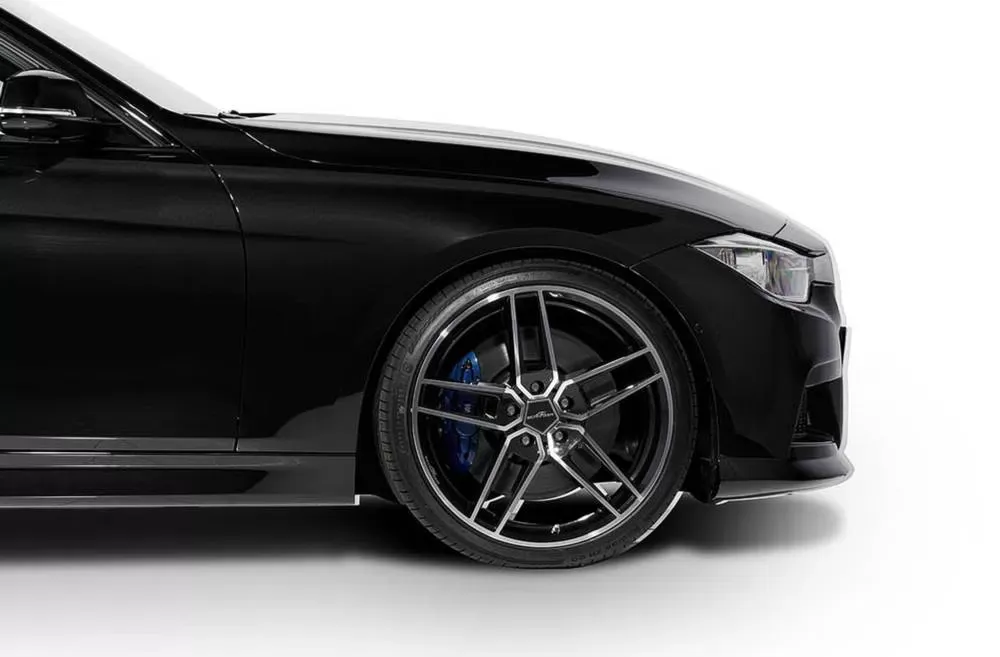 AC Schnitzer Type VIII Bicolor Black Wheel Set w/ Michelin