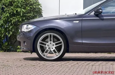 AC Schnitzer Type VIII BiColor Silver Wheel Set w/ Continental Tires 20x8.5 BMW E82|E88|E87|E81 - 823287620
