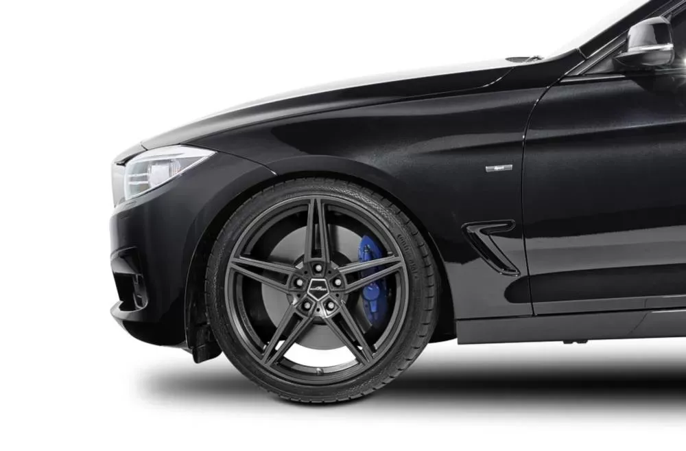 AC Schnitzer AC1 Anthracite Wheel Set w/ Continental Tires 20x8.5 BMW F34 3-Series - 82352346209