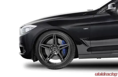 AC Schnitzer AC1 Anthracite Wheel Set w/ Continental Tires 19x8.5 BMW F34 3-Series - 82352344209