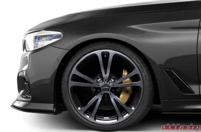 AC Schnitzer AC3 Silver Anthracite Forged Staggered Wheel Set w/ Continental Tires 20" BMW G30 | G31 - 82393306207