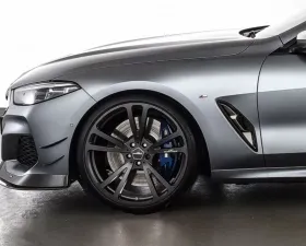 AC Schnitzer AC3 Anthracite FlowForming Staggered Wheel Set w/ Continental Tires 21" BMW G30 | G31 5-Series