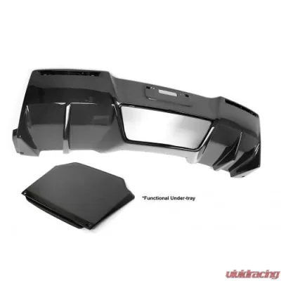 APR Performance Carbon Fiber Rear Diffuser With Undertray Chevrolet Corvette C7 2014-2019 - AB-277020