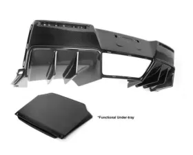 APR Performance Carbon Fiber Rear Diffuser With Undertray Version II Chevrolet Corvette C7 Z06 2014-2019
