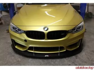 APR Performance Stock Bumper Carbon Fiber Front Wind Splitter BMW F82 M4 | F80 M3 - CW-540400