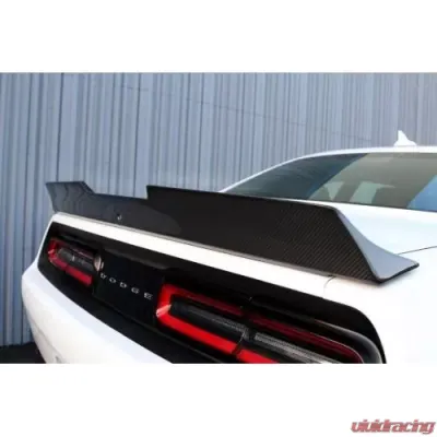 APR Performance Carbon Fiber Rear Deck Spoiler Dodge Challenger Hellcat 2015-2023 - AS-105677