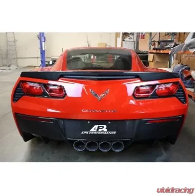 APR Performance Carbon Fiber Rear Deck Spoiler Chevrolet Corvette C7 2014-2019 - AS-105707